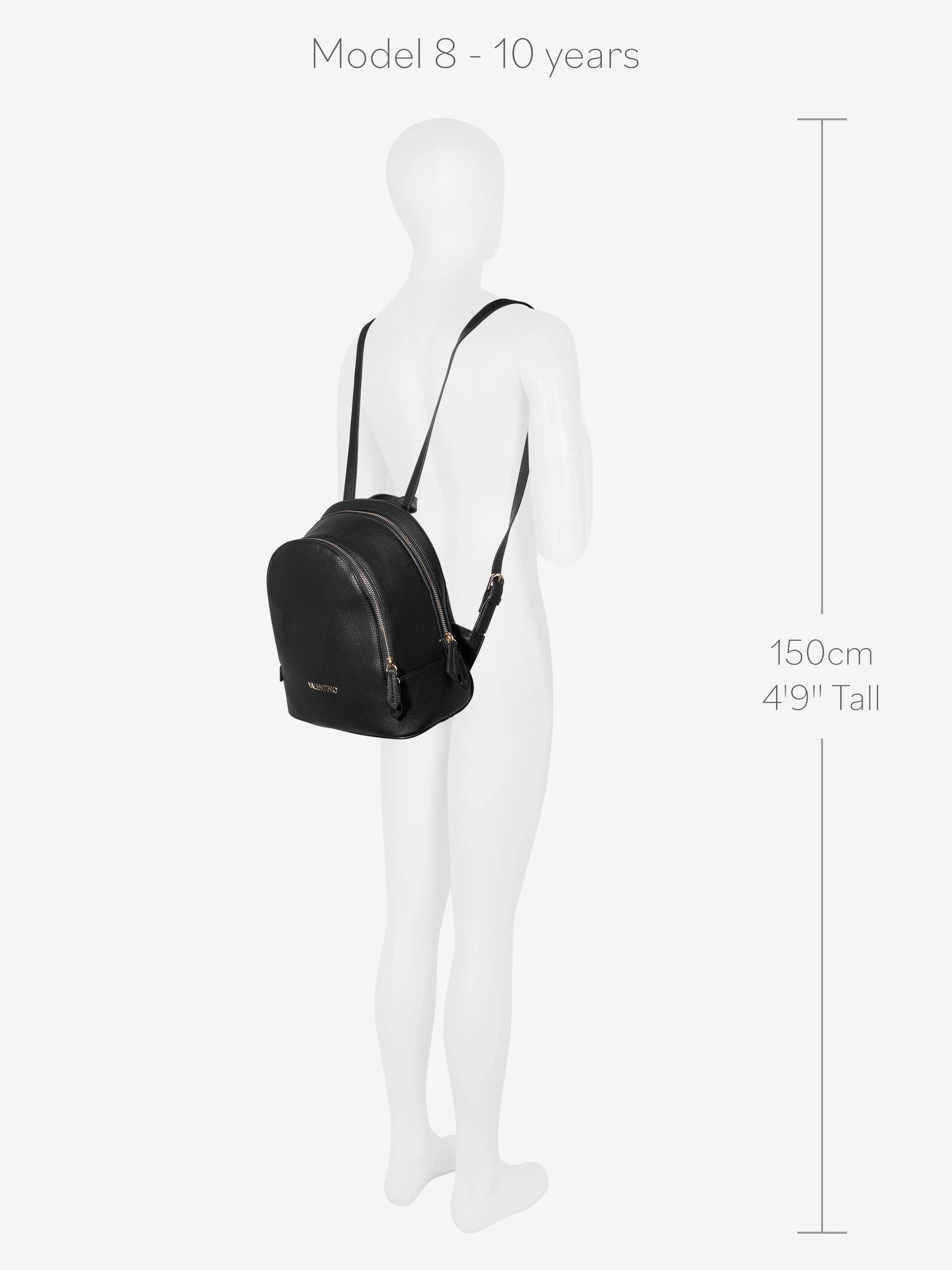 Valentino Girls Brixton Backpack in Black (27cm)