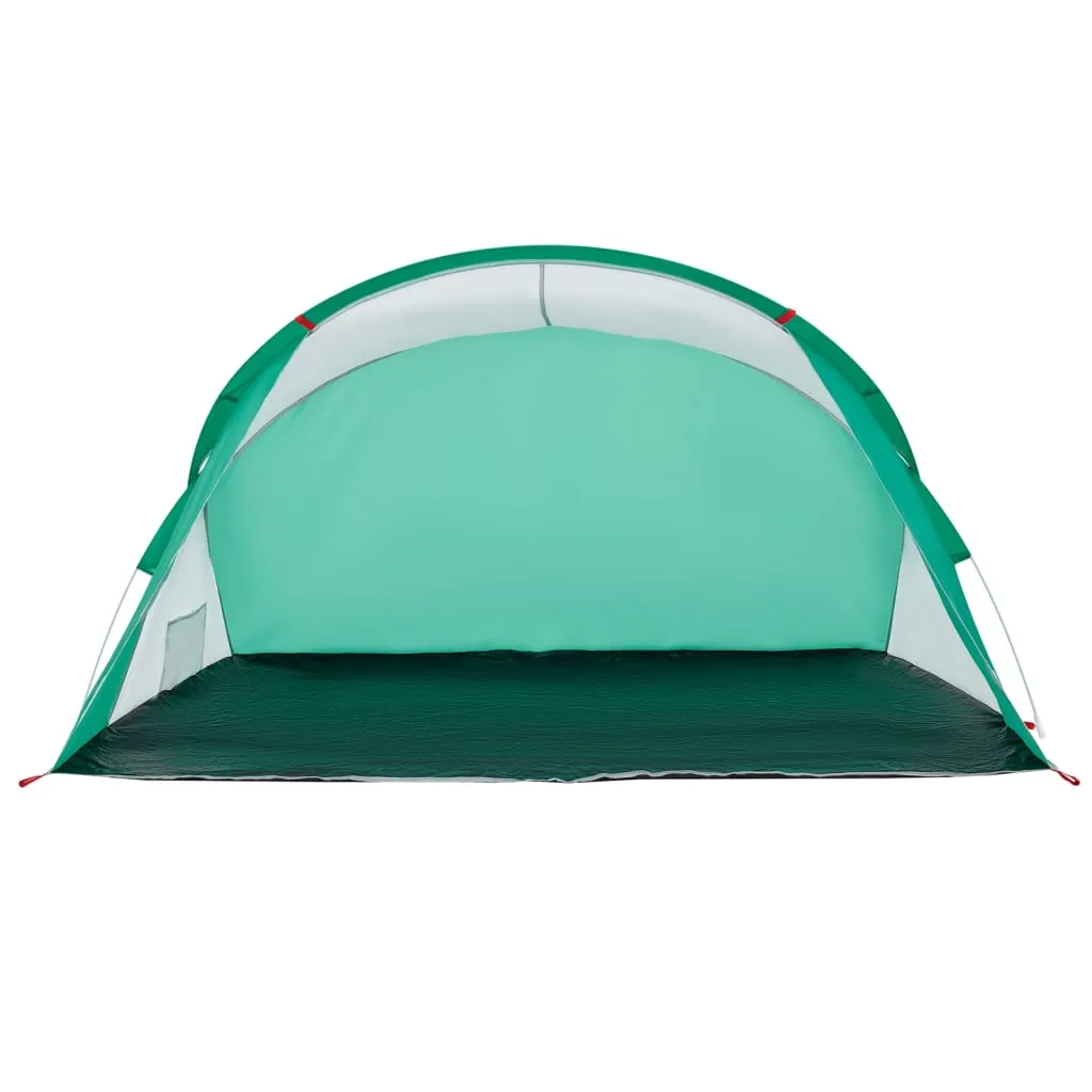 vidaXL Beach Tent 2-Person Sea Green Pop-up Waterproof