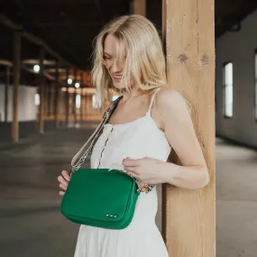 Willow Camera Crossbody Bag in Green