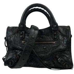 Women's Le City Mini Top-Handle Handbag Black