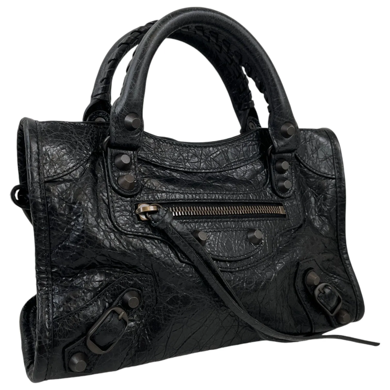 Women's Le City Mini Top-Handle Handbag Black